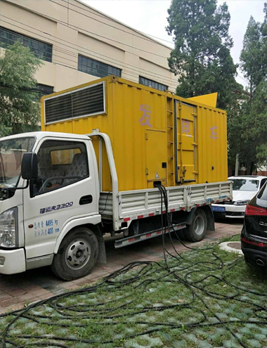 梁园发电车出租-柴油发电机组排烟系统设计要求及其考虑因素